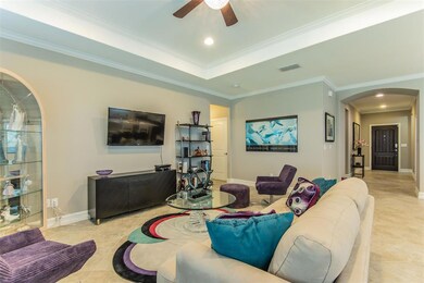 Spacious Living Room w/great View of Front Door