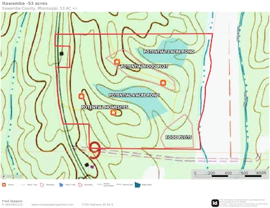 Itawamba 53 Topo