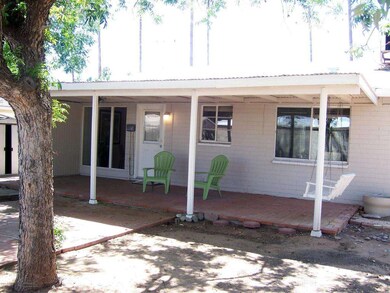 Great backyard with covered patio and sw
