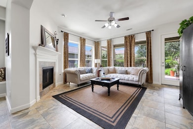 Open layout with lots of natural light.

