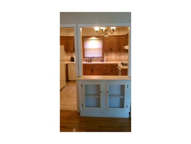 Peek into the updated kitchen - wow!