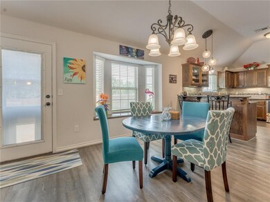 Dining Nook with window seat