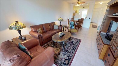 Spacious living and dining room area