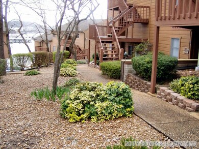 Side walk to unit walk in