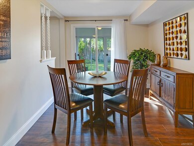 Two eating areas.....one in the kitchen and one in