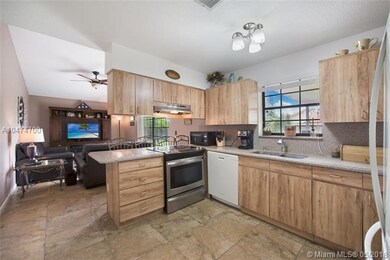 Granite counter tops.
