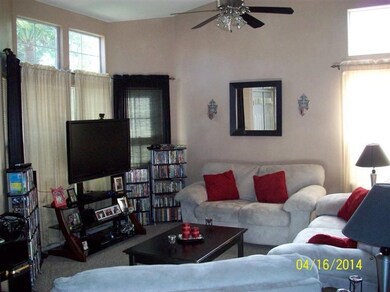 Living room as you enter home