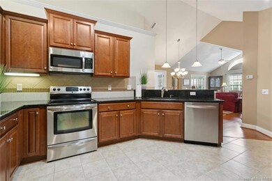 Stainless steel appliances.
