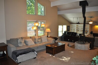 Another view of the family room and the adjacent g