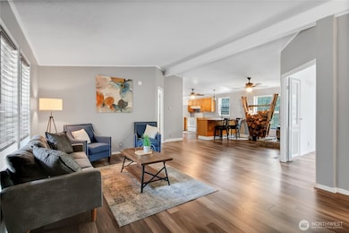 View from entry of home