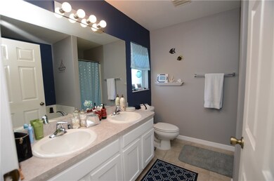 Master Bath with double sinks