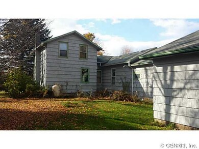 Backyard Back of House and Garage