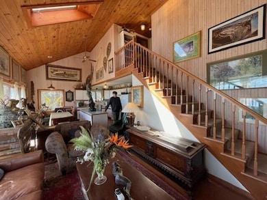 open kitchen/living/dining