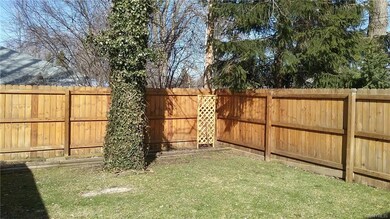 Newer wooden fenced in yard for complete privacy.