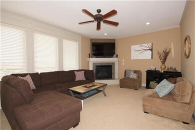 Large family room on first floor.
