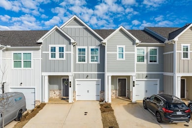 Multi unit property featuring a garage