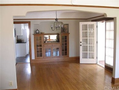 Dining Area with built in China Cabinet and French