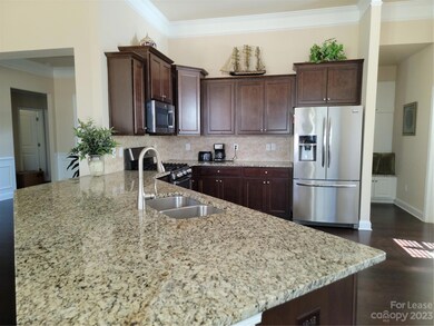 Kitchen with granite counter tops
