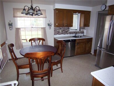 Eat in kitchen, with views of the family room
