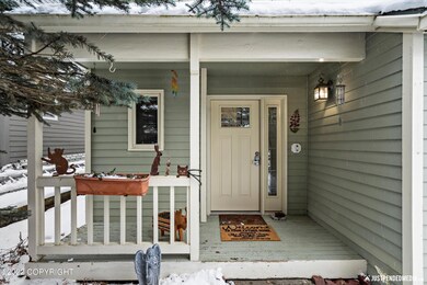 Covered front porch