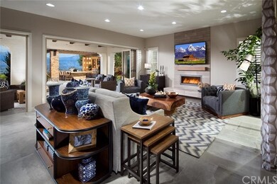 Very open floor plan with high ceilings and recess