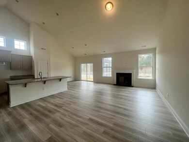 Vaulted ceilings and gas fireplace