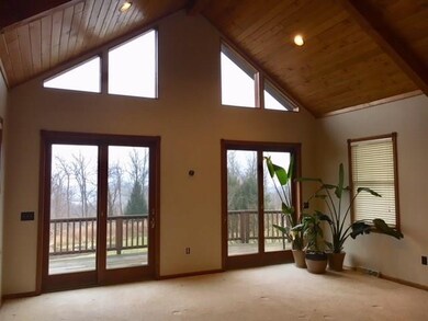 Beautiful Wood Cathedral Ceilings accent the Doubl