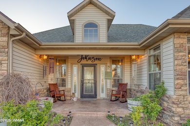 Welcoming Covered Front Porch