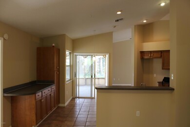 Kitchen with breakfast bar view