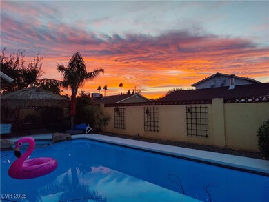 View of pool