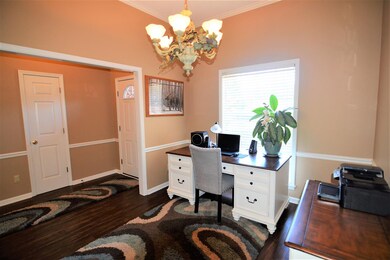 Sellers are currently using the dining room as a h