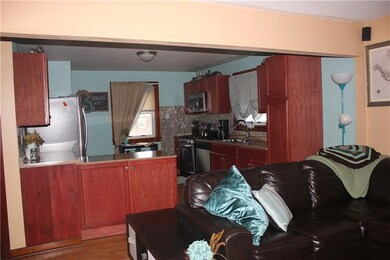LIVING ROOM OPEN TO KITCHEN