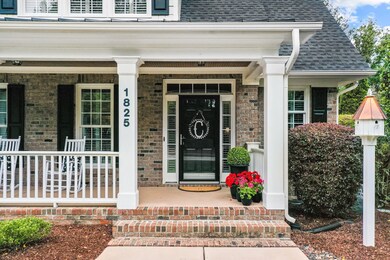 Inviting front porch