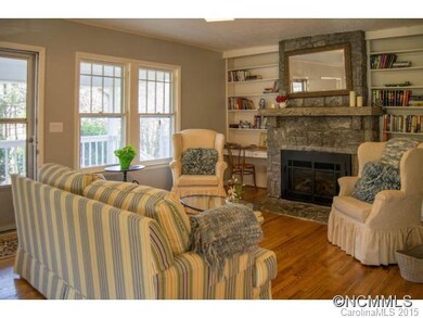 Living room fireplace