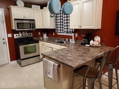 Plenty Of Room In This Wide Open Kitchen!!