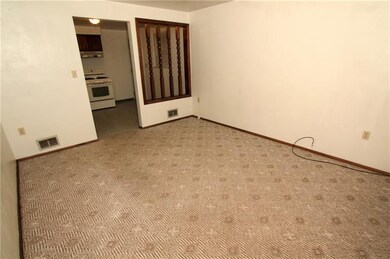 Living room just off of kitchen.