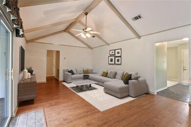 Living area with virtually staged furniture. So mu