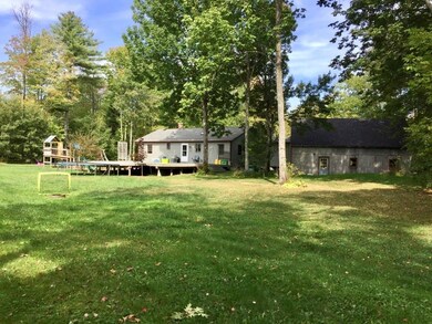 Level and open back yard