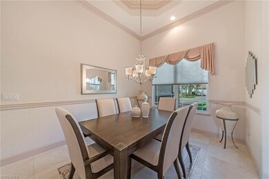 Formal dining area