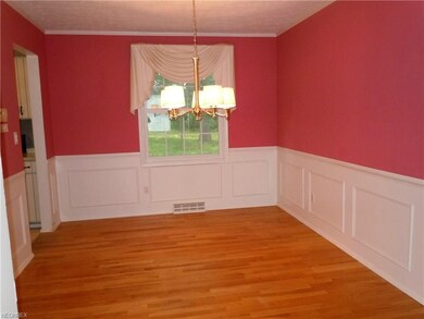 Lovely and bright dining room complete with custom
