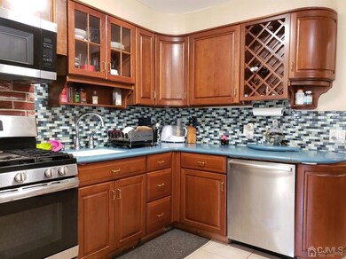 Here's another angle of the kitchen, plenty of cab