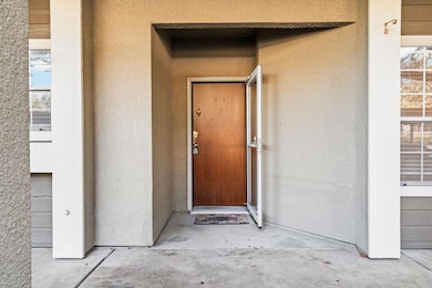 View of exterior entry