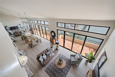 Open living and dining with wonderful views.