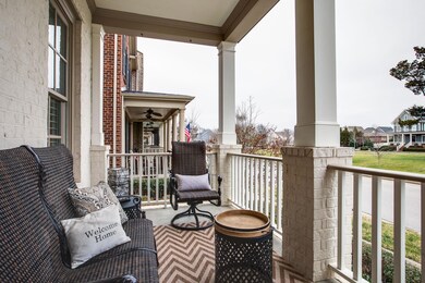 Large Covered Front Porch is a great place to meet neighbors, relax and enjoy the outdoors!