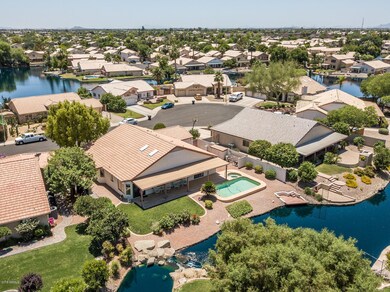 Aerial - Rear Faces Lake