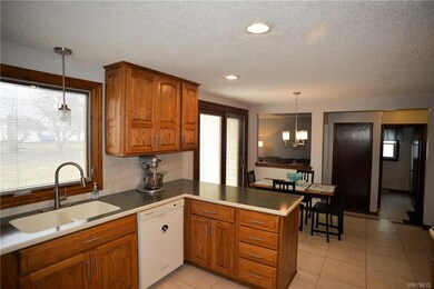Kitchen w/solid surface countertops