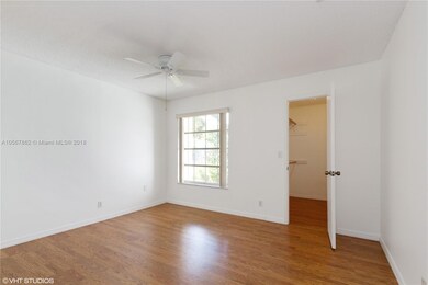 Master bedroom with walk-in closet