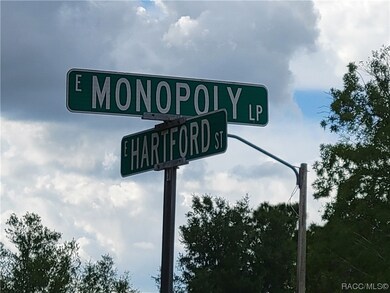 Centrally located in Citrus County on Monopoly Loo