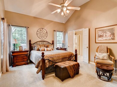 Downstairs master suite. 