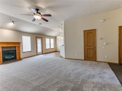 Nice Living Room and Fireplace